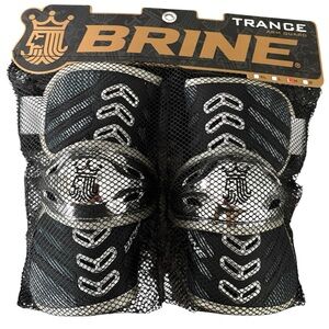 NWT- Brine Trance Arm Guard, black & silver, size medium